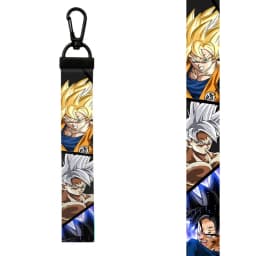 Dragon Ball Cool Eagle Beak Keychain Anime Manga Series Tags Badge Holder USB Pendants Men Portable Key Lanyard Accessories Gift