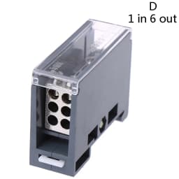 ﹝HOT﹞150A Din Rail Terminal Block Distribution Box One in Multiple out Universal Power Junction Box for Circuit Breaker