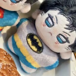 2026 New Anime Superman Clark Kent Plush Batman Bruce Wayne Plush Pendant Doll Classic Hero Plushie Movie Peripherals Fans Gift