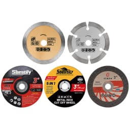 5Pcs 3 Inch Metal Circular Saw Blade Resin Cut Off Wheel Stone Cutting Disc Cutting Tools For Angle Grinder Attachment