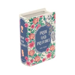 Ceramic Book Vase Pride and Prejudice Cute Bookshelf Decor Unique Gift for Book Lovers Home Interior Wall Shelf Decoration House
