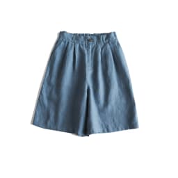 Summer women's casual solid color high waisted loose shorts