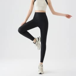 BIVIGAOS Spring Summer High Waist Thin Seamless Sharkskin Leggings Women Micro Pressure Breathable Sexy Tight Sport Yoga Legging