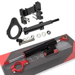 For Kukirin G2 Master Scooter Stabilizer Steering Damper Mounting Electric Scooter Aluminum Alloy Modification Bracket Kit