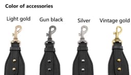 Vintage Rivet Width Shoulder Strap Leather Bag Part Accessories Apply To Saddle Bag Canvas Stripes Belt Shoulder Strap 105cm