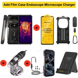 Ulefone Armor 28 Ultra 5G AI Rugged Phone 6.67" 16GB+1TB Thermal Imaging Night Vision 10600mAh Dimensity 9300 NFC Smartphone