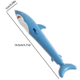 Squirt Toys For Kids Versatile Creative Water Spray Pen Shark Shape Toy Prank Game For School Girl Kids Boy Party Workplace