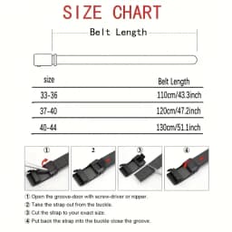 High-quality Men's Automatic Buckle PU Belt New Simple Men's Business Casual Belt Fashionable Men's Birthday Gifts