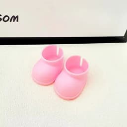17cm Labubu Doll Rain Boots Set-Waterproof Mini Shoes&Outfit, Rainy Day Clothes for Labubu Dolls,Cute Doll Fashion Accessories