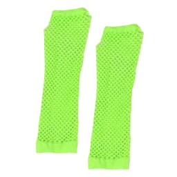 New 1Pair Womens Long Fishnet Net Gloves Fingerless Mesh Gloves Punk Rock Fancy Night Club Party Arm Warmer Gloves Sexy Gloves