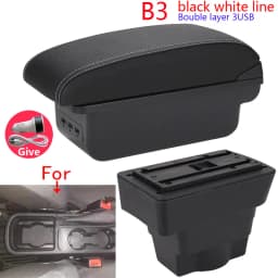 For Opel Astra Armrest Box For Opel Astra J Car Armrest 2012-2020 Storage Box Retrofit part Car Accessorie Easy To Install