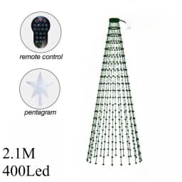 Christmas Decorations 2024 Tree Led Lights String Application DIY Image LED RGB IC Fairy Bluetooth Control