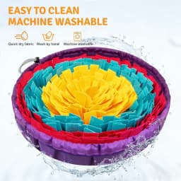 Pet Snuffle Mat Indoor Dog Training Snuff Mat for Cats Dogs Stress Relief and Slow Feeding Mat Washable Dog Toy Pet Supplies