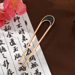 New Simple Fork Metal Hairpin U-shaped Alloy Hair Ornament Hair Accessories for Girls