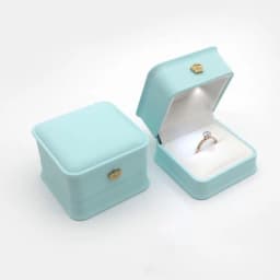 Wholesale LED Ring Box Jewelry Box for Wedding Engagement Proposal Ring Box Necklace Pendant Gift Box with Light Storage Case 