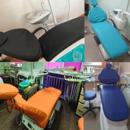 1Pcs Dental Chair Cover Unit PU Leather Elastic Waterproof Protective Case Seat Chair Cover Dental Chair Mat Foot Pad Dentistry