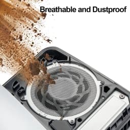 4PCS For PS5 Slim Heatsink Fan Dust Filter Breathable Ventilation Dustproof with Cooling Vents for PS5 Slim Game Accessories