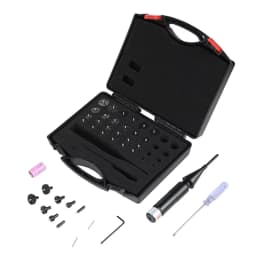 WestHunter Laser Bore Sight Kit with 32 Adapters 0.17 to 12GA Red or Green Bright Bore Sighter Laser with Button Switch