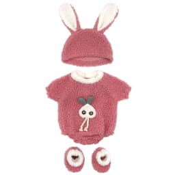 Baby Doll Clothes 43cm Brown Bear Romper for 18" AG Girl Dolls Outfits