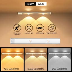 LED Night Light USB Motion Sensor Wireless Ultra Thin LED Wine cooler Light For Kitchen Cabinet Bedroom Wardrobe Indoor Lighting