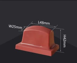 Rubber Pad for Pad Printing Silicone Cylindrical Coding Machine Date Manual Electric Pneumatic Durable Pad Printing Rubber Head
