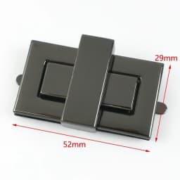 1-5Pc Metal Square Lock Buckle Handbag Turn Twist Locks Clasp Purse Closure Toggle Latch Buckles DIY Bag Replacement Accessories