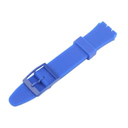 Watch strap accessories compatible for Swatch 17mm19mm colorful silicone rubber waterproof wristband bracelet for men and women
