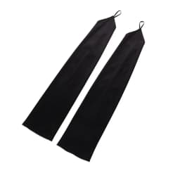 Summer 49CM Long Women Sunscreen Finger Hook Cover Up Scars Drive Ride Gloves Satin Dinner Dress Etiquette Mittens
