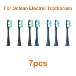 For Oclean Flow/X/ X PRO/ Z1/ F1/ One/ Air 2 /SE Replacement Heads Brush Heads Soft DuPont Sonic Toothbrush Vacuum Bristle