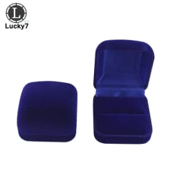 Engagement Velvet Ring Box Jewelry Display Storage Boxes For Wedding Ring Valentine's Day Gift Organizer Earrings