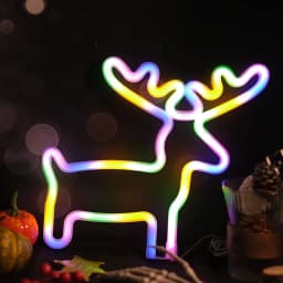 1PC LED Indoor Neon Light Sign Customizable for Christmas Birthday Parties Bedrooms Weddings Bars Clubs Home Decor