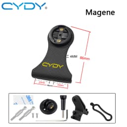 CYDY Carbon 3K Garmin Support For Bicycles Bryton Rider Whaoo Catey XOSS IGPSPORT MAGENE Light Holder MTB GPS Bike GOPRO Mount