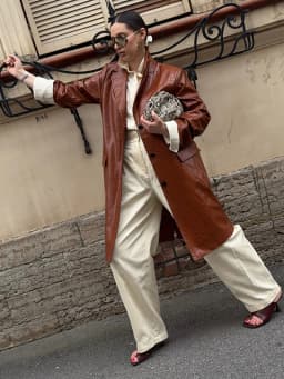 Crocodile Embossed Trench Coat Lapel Collar Button‑Front 2026 Autumn Women Vintage Outerwear Trendy Lady Casual Overcoat