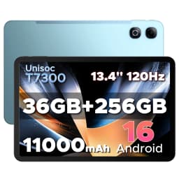 DOOGEE U13 Pro 2 in 1 Tablet PC 13.4" Screen Android 16 11000mAh 36GB RAM(6+30) 256GB ROM Gemini AI Widevine L1 Netflix Supports