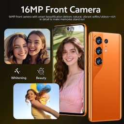 K-Touch Smartphone 5G C27 Ultra Mobile Phones Android Cell Phone Face Unlock 22GB+2TB Smartphone 7.3inch HD 5G Dual SIM 8000mAh Battery Mobile Phone