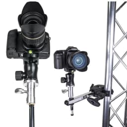 Meking Light Stand Adapter C Stand Camera Mount Light Stand Tripod Screw 1/4 "3/8" and 5/8" Fixing Nut Photo Studio Accessories