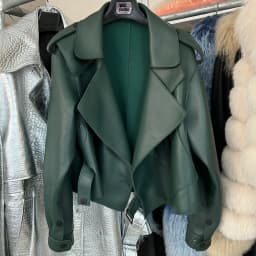 YOLOAgain 2025 Spring Loose Oversized Real Leather Jacket Women Streetwear