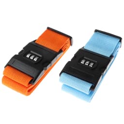 1Pc Travel Luggage Suitcase Secure Lock Durable Nylon Packing Strap Belt with Password Lock Safe Luggage Strap