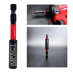 5/1pcs Magnetic Extension Screwdrivers Bit Holder Black 60MM/1/4" Handle Extended Connecting Rust Durable Tool Accessories