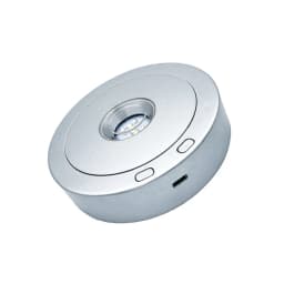 Rotating LED Display Stand with Various Light Modes USB Powered Base Rotating LED Platform for Crystal Glass Art Decors H8WF