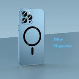 Luxurious Aluminium Magnetic Phone Case For iPhone 13 14 15 16 17 18 Pro Max Plus 17 Air Lens Glass Protective Metal Phone Cover