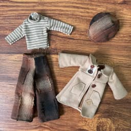 Cute Fashion 30cm BJD Doll Clothes 1/6 Scale Doll Outfit Set Girl Doll Replacement Dress Up Accessories for Birthday Gift Toy