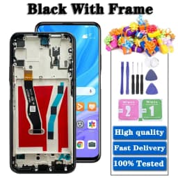 6.59"Y9S Display For Huawei Y9s STK-L21 L22 LX3 LCD Display Touch Screen Digitizer For Huawei P Smart Pro 2019 LCD With Frame