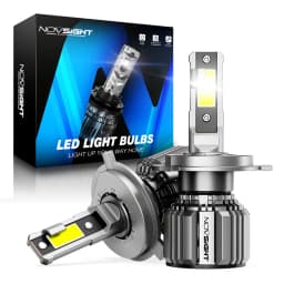 Novsight N74 H4 LED Headlight For Car H7 LED H11 9005 HB3 9006 HB4 9012 6500K 15000LM 72W 12V LED Auto Headlamp Fog Light Bulbs