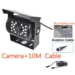 Vehicle Car Rear View Truck Camera Parking Front Reverse Backup Camera RC Infrared IR CCD HD for School Bus Trailer Pickups RV