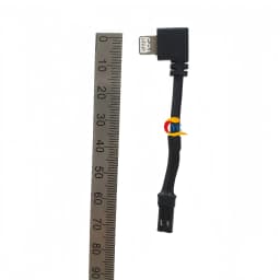 Magnetic Backplate Phone Holder Type-C Adapter 90-Degree Angled Charging Cable USB Plug Fast Charging Connector with Customizable Length