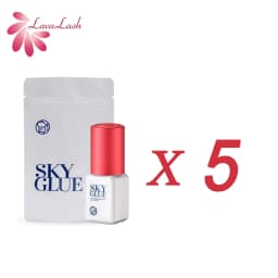 Korea 5g Sky S+ Glue 1s Fast Dry Strong Eyelash Extension Glue Retention 6-7 Weeks No Irritation False Lash Adhesive