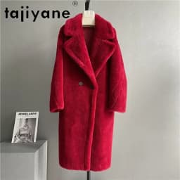 Solid Color Sheep Shearing Jacket Warm Wool Fur Coat Women Korean Fur Jackets Women Tops Casual Mid-length Fur Coats Zm944