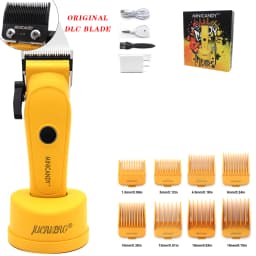 JUCAI Mini Candy Professional Hair Clipper for Men 7200RPM Brushless Motor Phantecho DLCBlade Base Charger Haircut Machine