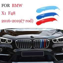 3Pcs Car Grille Trim Strip For BMW X1 X2 X3 X4 X5 X6 X7 E84 F48 F49 F39 E83 F25 G01 F26 G02 E70 F15 E53 G05 E71 E72 F16 G06 G07